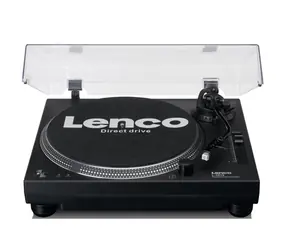 LENCO L-3818BK schwarz / Plattenspieler