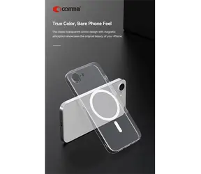 Comma Hartschalen-Schutzhülle, transparent / Hülle / Apple iPhone 16e und 17e / magnetisch