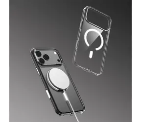 Comma Elemental Series Magnetische Hülle für Apple iPhone 17, transparent / Schutzhülle / Magnetisch