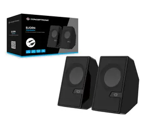 Conceptronic BJORN02B schwarz / Lautsprecher / 2.0 / Bluetooth 5.0 / 6 W