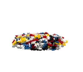 PLUS- PLUS inspirierter Mondrian-Bausatz / 350 Teile