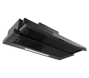 MAAN Corona Bis schwarz / Haube / 60 cm / mechanische Steuerung / 635 m/h / 68 dB