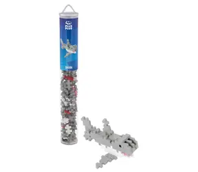 PLUS- PLUS Hai-Bausatz / 100 Teile / Röhre