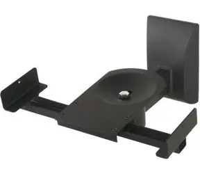 Art G-04B schwarz / Lautsprecherhalterung / 2 Stück