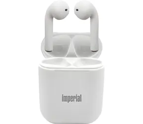 Imperial bluTC TWS HP 1 weiß / Kabellose In-Ear-Kopfhörer / Bluetooth 5.2 / Touch-Steuerung