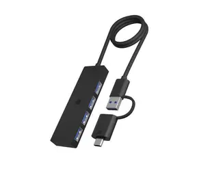 Icy Box IB-HUB1424-C3 schwarz / USB-Hub / 4X USB-A 3.2 Gen1 / 5 Gbit/s