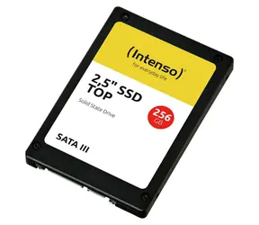 INTENSO TOP Performance 256 GB / SSD / 2,5" / SATA III / Lesen 520 MB/s / Schreiben 400 MB/s