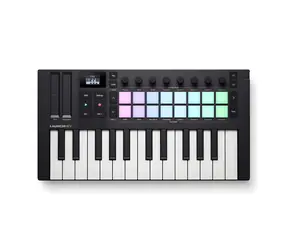Novation Launchkey Mini MK4 / MIDI-Keyboard / 25 Tasten / 16 Pads / USB / OLED