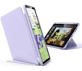 ESR Flip Magnethülle, helllila / Hülle / Apple iPad Air M1/M2/M3