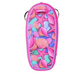 FunWater Bodyboard ESIZ00089 110 cm pink / Aufblasbares Board / PVC / Pumpe und Gurt inklusive