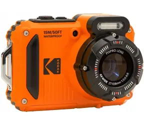 Kodak WPZ2 orange / Kamera / 2,7"-LCD / 16 MPix BSI CMOS / 4X optischer Zoom / SD