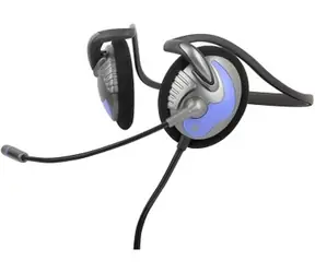 Speed Link Picus Stereo PC-Kopfhörer blau / Kopfhörer mit Mikrofon / Nackenbügel / 37 g