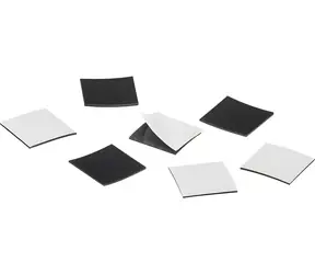 Magnetoplan Takkis 140 Stück / Selbstklebende Magnete / 15 × 15 mm / Dicke 0,75 mm