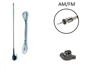 Calearo AM/FM-Antenne vorne mit Kabel / Antenne / passiv / DIN / 41 cm