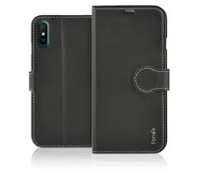 Fonex Book Identity schwarz / Schutzhülle / XIAOMI Redmi 9A/9AT