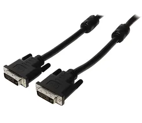 Valueline DVI-I-Kabel 24+5 Stecker/Stecker schwarz / Videokabel / 2 m