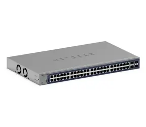 Netgear GS752TXUP / Switch / 48x Gigabit RJ-45 / PoE / Grau