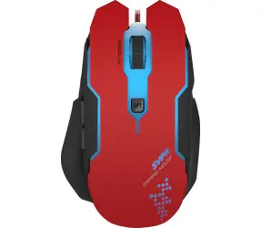 Speed Link SL-680000-BKRD SVIPA rot-schwarz / Gaming-Maus / kabelgebunden / 2800 dpi / 5 Tasten / RGB-Hintergrundbeleuchtung