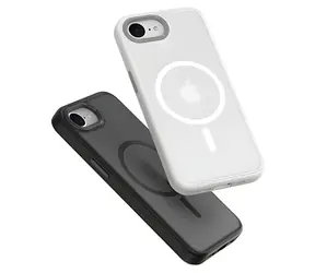 Comma Joy Elegante Magnethülle, weiß / Schutzhülle / Apple iPhone 16e, 17e / magnetisch