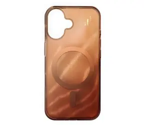 iDeal of Sweden FASHION durchsichtige Hülle für iPhone 16, Mokka-Mousse / Schutzhülle / MagSafe / Transparent