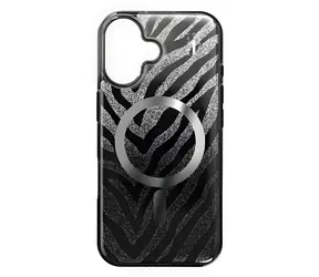 iDeal of Sweden FASHION transparente Hülle iPhone 16 ZEBRA Mystique / Schutzhülle / MagSafe