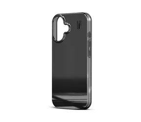Ideal Spiegelhülle für iPhone 16, Schwarz / Schutzhülle / MagSafe / TPU