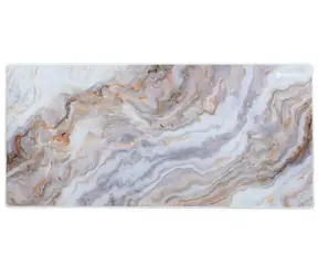 Arozzi Zona XL Weißes Marmor-Mauspad / Gaming-Mauspad / 900 x 420 x 4 mm / wasserdicht