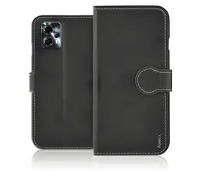 Fonex Book Identity Hülle für Motorola Moto G13/G23, schwarz / Buchhülle