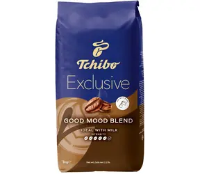 Tchibo Exklusive Gute-Laune-Mischung 1 kg / Kaffeebohnen / Arabica & Robusta / Intensität 5/6