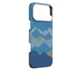 Comma Schutzhülle aus gewebtem Kevlar für Apple iPhone 17 Pro, Mountain View / Schutzhülle / Gewebtes Kevlar / Magnetisch / Stoßfest