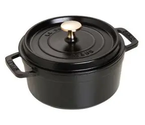 Staub 40509-485-0 schwarz / Backform / rund / 18 cm