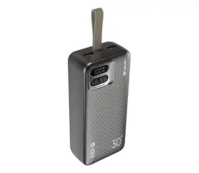 Tracer Blaze 30000 mAh schwarz / externer Akku / PD 65 W / QC3.0 / Display
