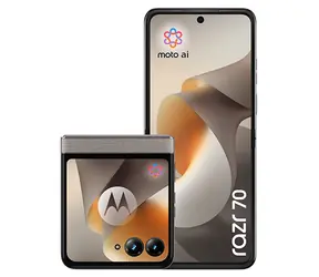 Motorola Razr 70 5G 8+256GB grau / Faltbares Smartphone / 6,9" AMOLED-Display / 120 Hz / Android 16