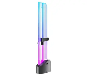 1stCool GPU-Halterung aus Aluminium, magnetisch, AURA ARGB / Grafikkartenhalterung / ARGB-Hintergrundbeleuchtung / 200 x 40 x 50 mm