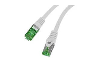 Lanberg CAT7 S/FTP 0,25 m grau / Patchkabel / LSZH / CU / Fluke-geprüft