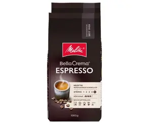 Melitta BellaCrema Espresso 1 kg / Kaffeebohnen / 100 % Arabica