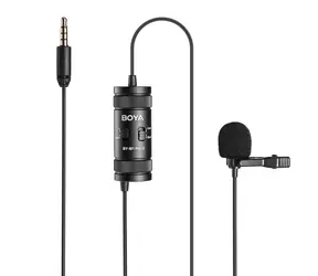 Boya BY-M1 Pro II schwarz / Ansteckmikrofon / kabelgebunden / TRRS