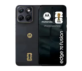 Motorola EDGE 70 Fusion Schwarz / Smartphone / 8 GB RAM + 256 GB Speicher / 5G / 6,78" AMOLED-Display (144 Hz) / + Buds WORLD Cup Edition