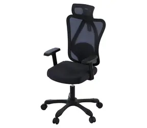 Activejet T5 schwarz / Bürostuhl / Höhenverstellbar 115-127 cm / Verstellbare Armlehnen / Sitzneigung