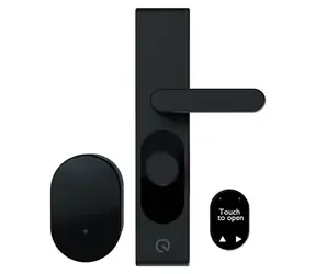 Shelly LOQED Touch 2S schwarz / Intelligentes Türschloss / Bluetooth / WLAN / PIN-Code, App
