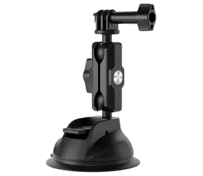Telesin TE-SUC-012 / Saugnapfhalterung / Universal / 2 Kugelgelenke / Tragfähigkeit 10 kg