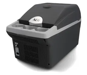AEG BK16 schwarz / Thermoelektrische Auto-Kühlbox mit Heizfunktion / 16 Liter / 12 V/230 V / Kühlen und Heizen