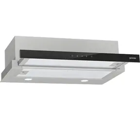 Gorenje TH64E3SGB Edelstahl / Dunstabzugshaube / Ausziehbar / 60 cm / 350 m/h / 67 dB