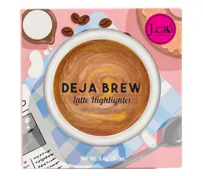 J.CAT BEAUTY Deja Brew Latte Café Elevation Highlighter / Highlighter / Balsam-Textur