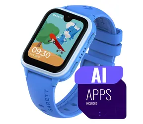 Garett Kids Vibe AI 4G blau / Smartwatch / 1,78" AMOLED / Videoanrufe / SOS / GPS / WLAN / IP67
