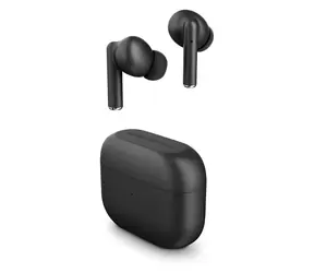 Energy sistem EP True Wireless Style 2 Schwarz / Kabelloser Kopfhörer mit Mikrofon / Bluetooth 5.1 / USB-C / bis zu 5 Stunden Akkulaufzeit
