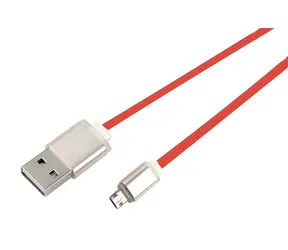 NetX Micro-USB-Kabel rot / Lade- und Synchronisierungskabel / doppelseitige Anschlüsse