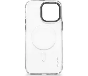Decoded Rückseite aus recyceltem Harz, anthrazit / Transparente Hülle / Apple iPhone 14