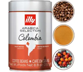Illy Arabica Selection Kolumbien 250 g / Kaffeebohnen / Kolumbien