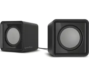 Speedlink TWOXO schwarz / Lautsprecher / Stereo / PC, Tablet, Smartphone